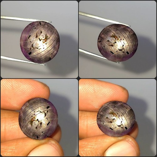 Cabochon ovale rosa rubino