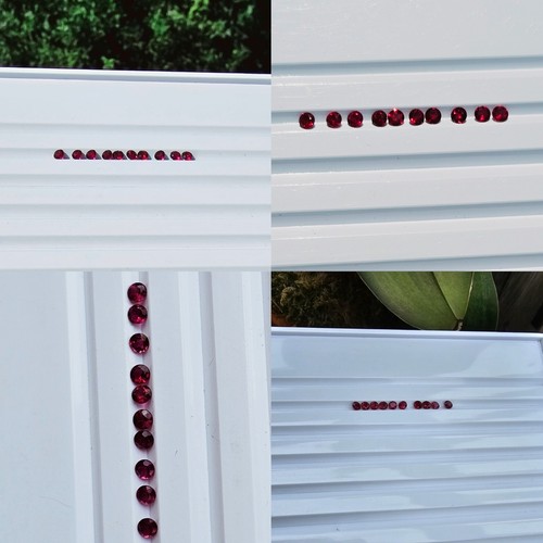 Rubini set pezzi pietre - set,
