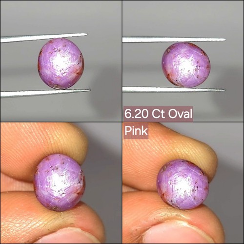 Cabochon rubino stella