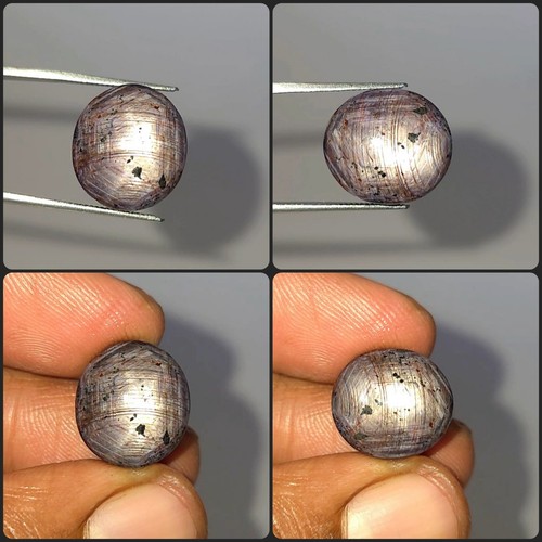 Cabochon ovale rosa rubino
