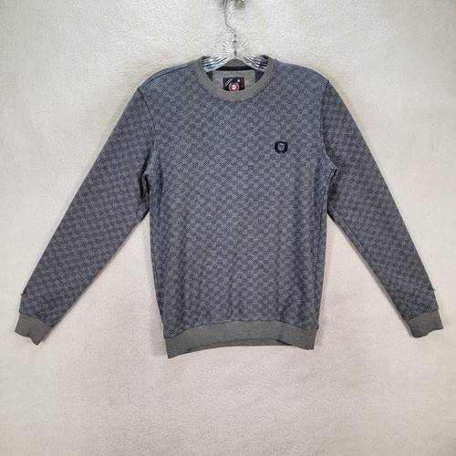 Maglione donna grigio quadri - a,