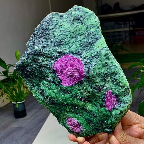 6lb natural green - green, ruby