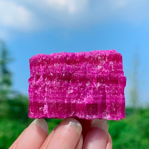 50g corindone rosso - corindone, grezzo