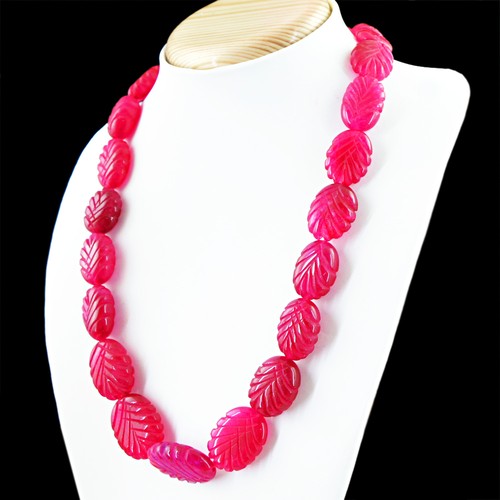 Collana perle intagliate - di,