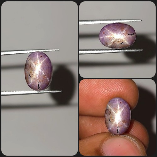 Cabochon ovale rosa rubino