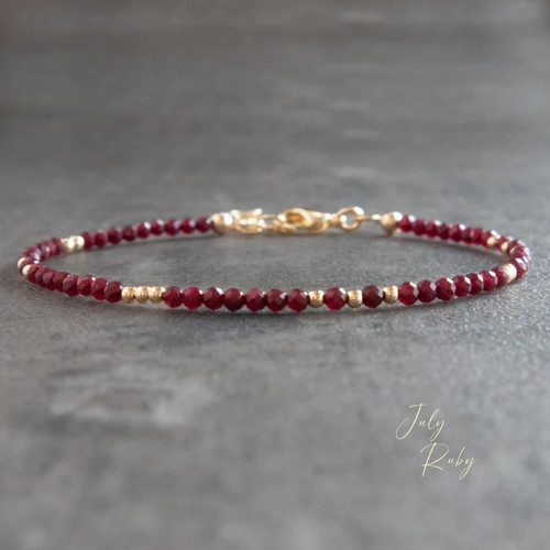 Bracciale donna rubino - donna,