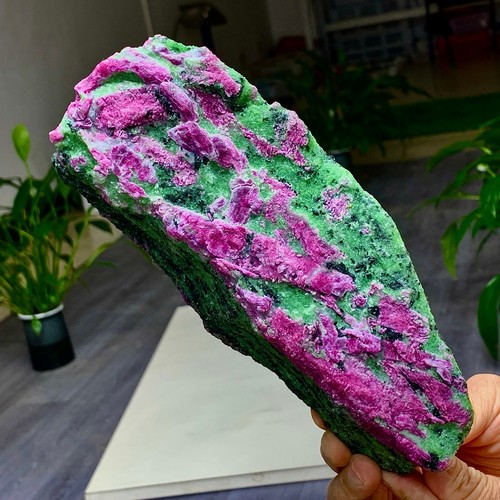 3lb natural green ruby - natural,