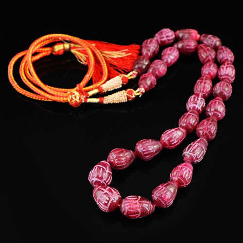 Collana perle intagliate - perle,