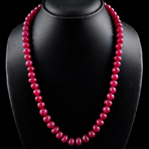 Collana perline forma rotonda - collana,